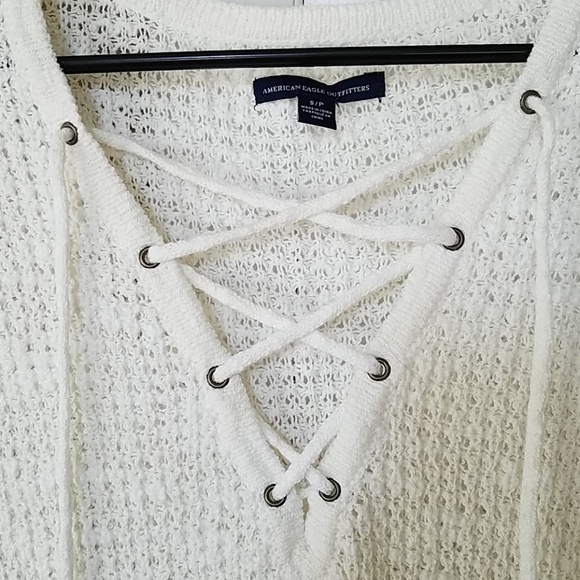 Long sleeve knit sweater, S/P, AEO - Picture 2 of 4